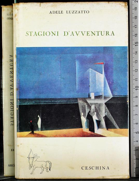 Stagioni d'avventura - Adele Luzzatto - copertina