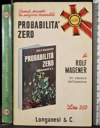 Probabilità zero - Rolf Magener - copertina