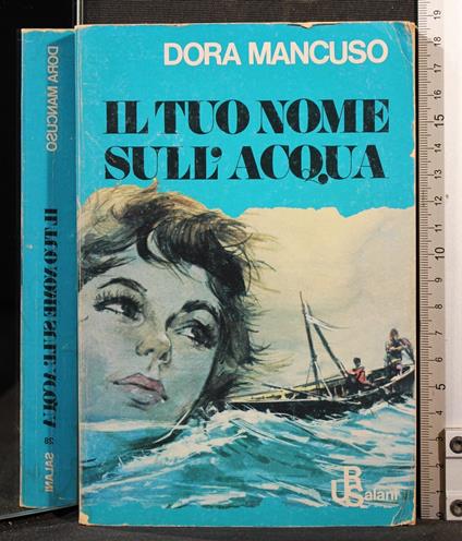 Il tuo nome sull'acqua - Dora Mancuso - copertina
