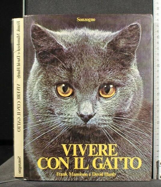 Vivere con Il Gatto - Frank Manolson - copertina