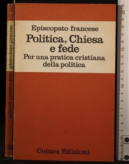 Politica chiesa e fede - Gabriel Matagrin - copertina