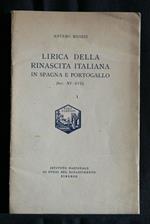 Lirica Della Rinascita Italiana in Spagna e Portogallo