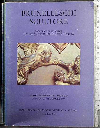 Brunellleschi scultore - Micheletti - copertina
