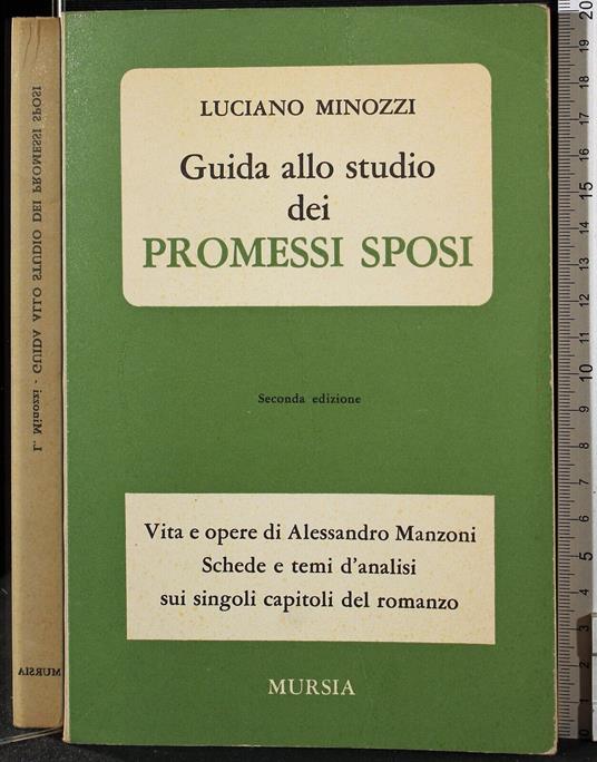 Guida allo studio dei promessi sposi - Luciano Minozzi - copertina