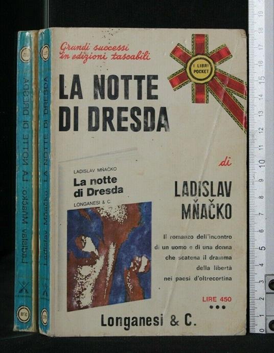 La Notte di Dresda - Ladislav Mnacko - copertina