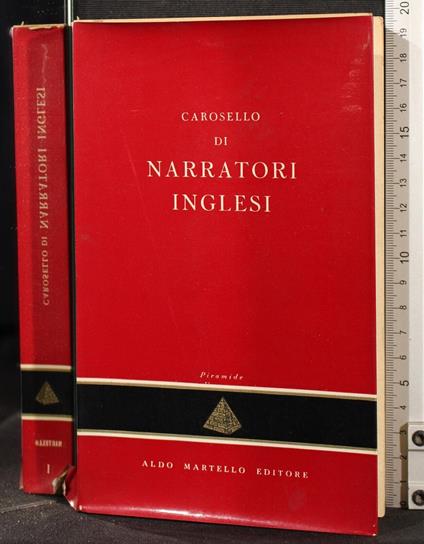 Carosello di narratori Inglesi - Monicelli - copertina