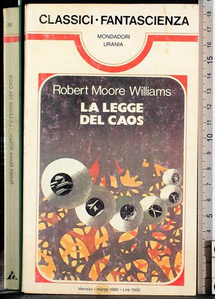 La legge del caos - Robert Moore Williams - copertina
