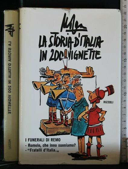 Storia D'Italia in 200 Vignette - Mosca - copertina