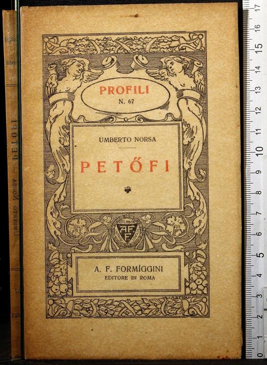 Petofi - Umberto Norsa - copertina