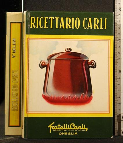 Ricettario Carli - Amedeo Pettini - copertina