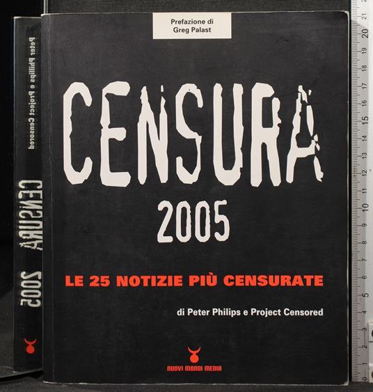 Censura - Peter Philips - copertina