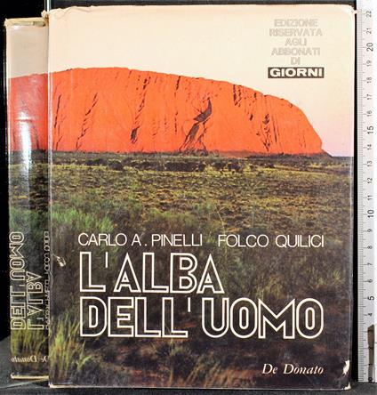 L' alba dell'uomo - Pinelli - copertina