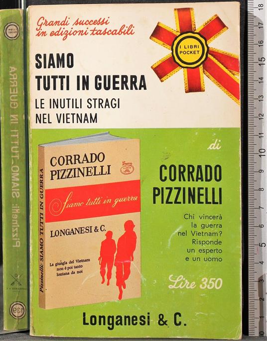 Siamo tutti in guerra - Corrado Pizzinelli - copertina