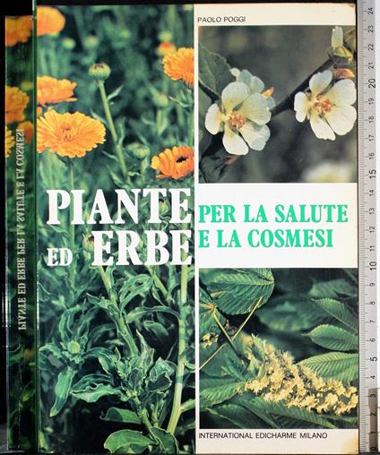 Piante ed erbe per la salute e la cosmesi - Paolo Poggi - copertina