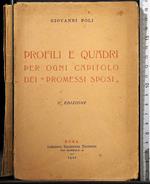 Profili e quadri per ogni capitolo dei Promessi Sposi