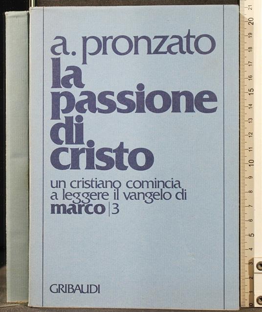 La Passione Di - Pronzato - copertina