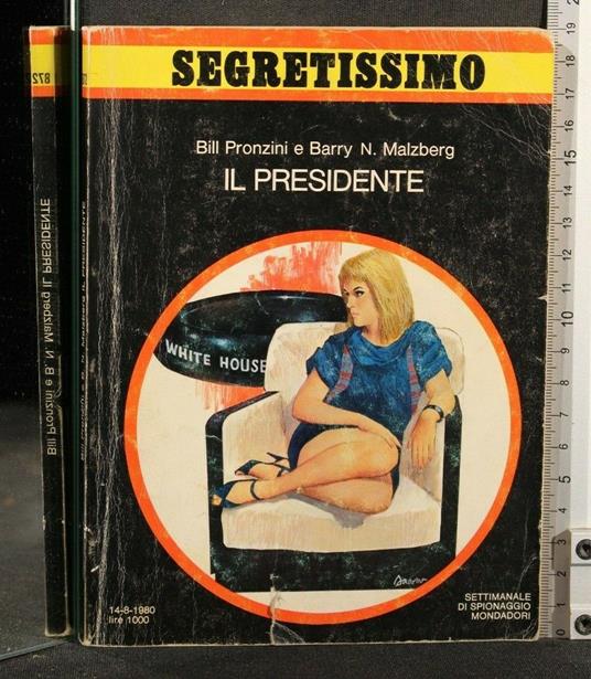 Il Presidente - Bill Pronzini - copertina
