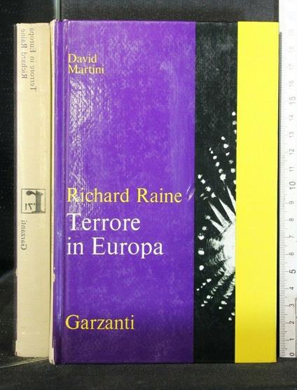 Terrore in Europa David Martini - Richard Raine - copertina
