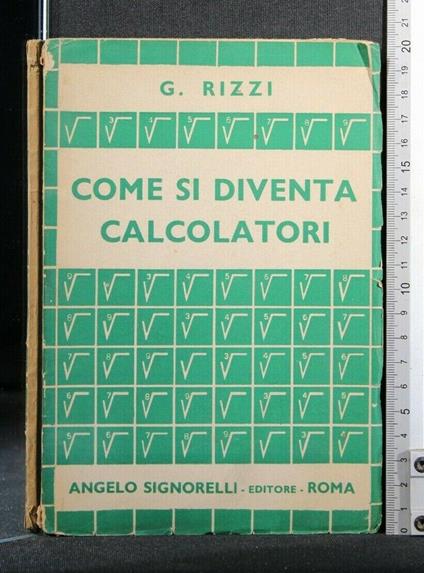 Come Si Diventa Calcolatori - Rizzi - copertina