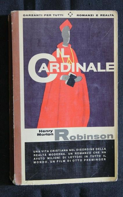 Il Cardinale - Henry Morton Robinson - copertina