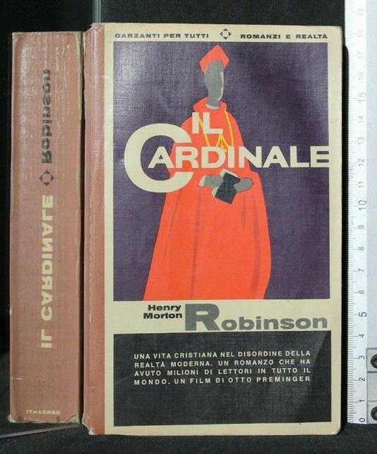 Il Cardinale - Henry Morton Robinson - copertina