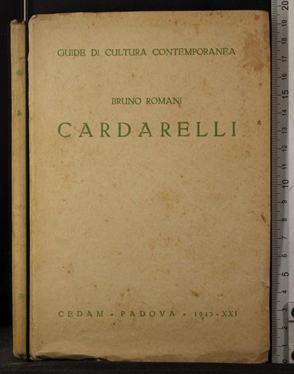Cardarelli - Bruno Romani - copertina