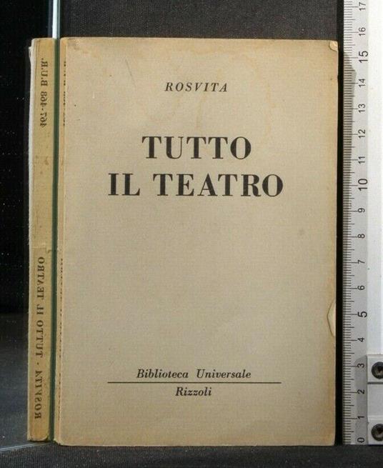 Tutto Il Teatro - Rosvita - copertina