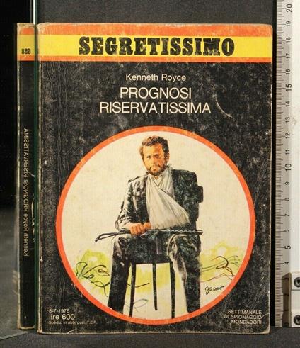 Prognosi Riservatissima - Kenneth Royce - copertina