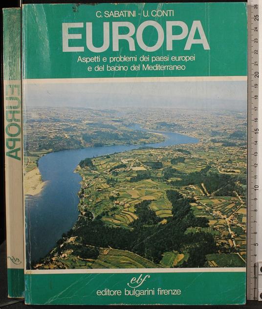 Europa aspetti e problemi dei paesi europei - Sabatini - copertina