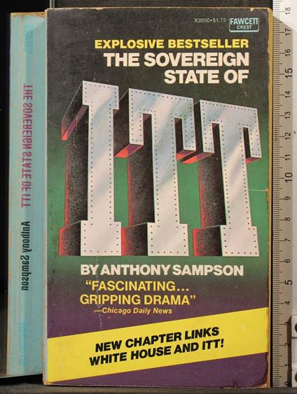 The sovereign state of itt - Anthony Sampson - copertina