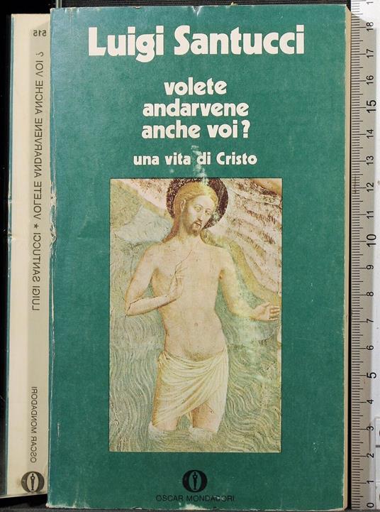 Volete andarvene anche voi? Una vita di Cristo - Santucci - copertina