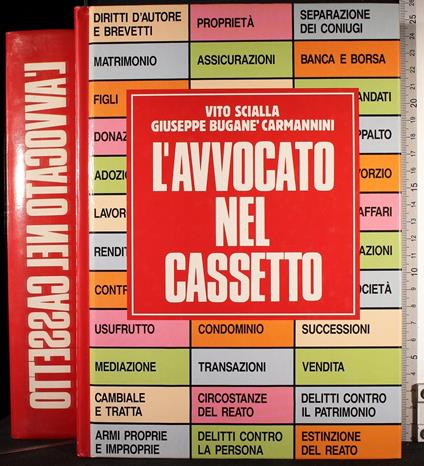 L' avvocato nel cassetto - Scialla - copertina