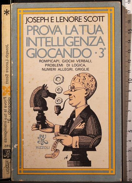 Prova la tua intelligenza giocando - 3° - Scott - copertina