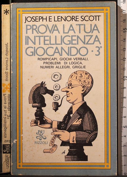 Prova la tua intelligenza giocando - 3° - Scott - copertina