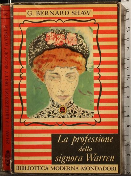 La Professoressa Della Signora Warren - Bernard Shaw - copertina