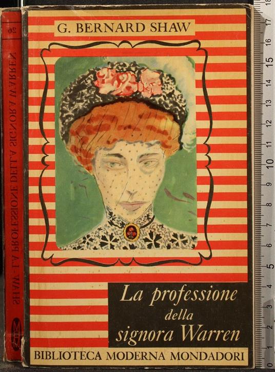 La Professoressa Della Signora Warren - Bernard Shaw - copertina
