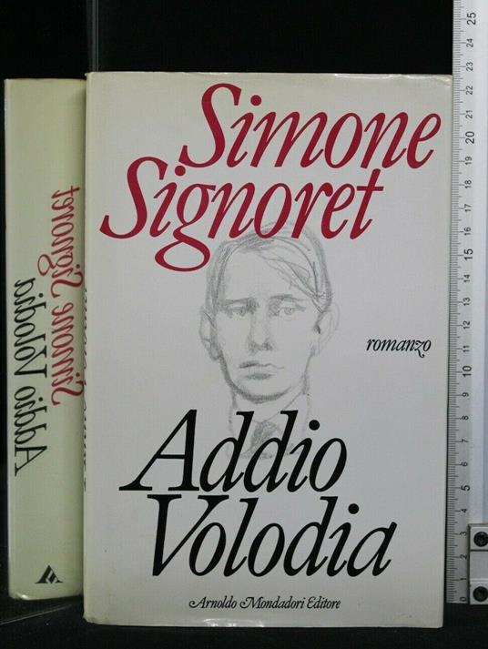 Addio Volodia - Simone Signoret - copertina
