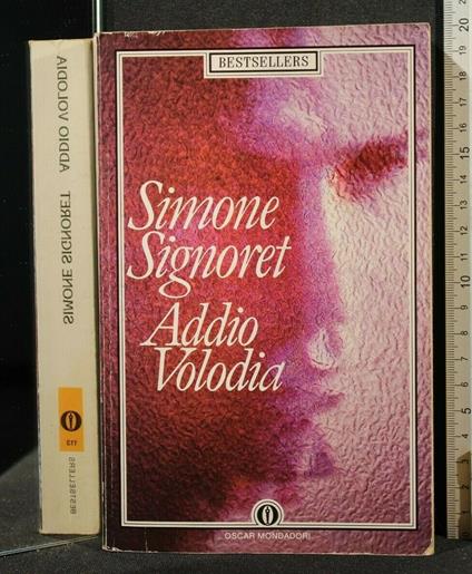 Addio Volodia - Simone Signoret - copertina