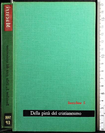Della pietà del cristianesimo - Sofia Swetchine - copertina