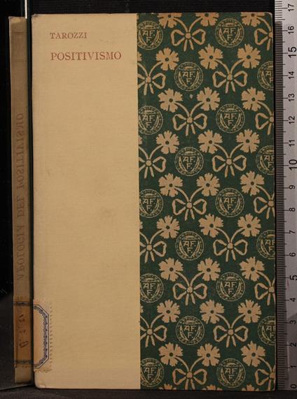 Apologia del positivismo - Tarozzi - copertina