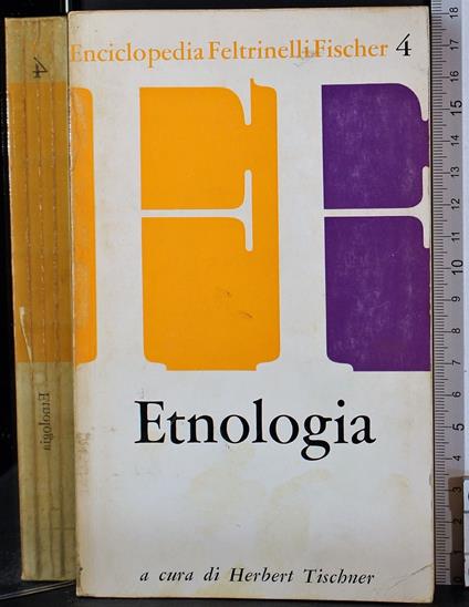 Etnologia - Herbert Tischner - copertina