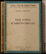 Temi Svolti di Diritto