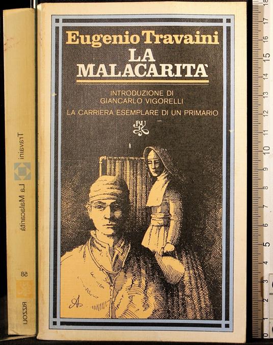 La malacarità - Eugenio Travaini - copertina