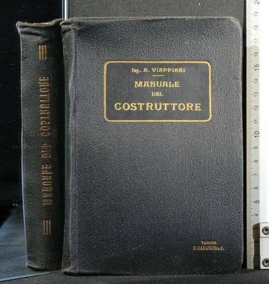 Manuale Del Costruttore - Antonio Viappiani - copertina