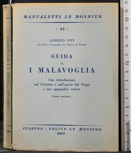 Guida a I - Gorizio Viti - copertina