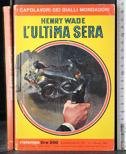 L' ultima sera - Henry Wade - copertina