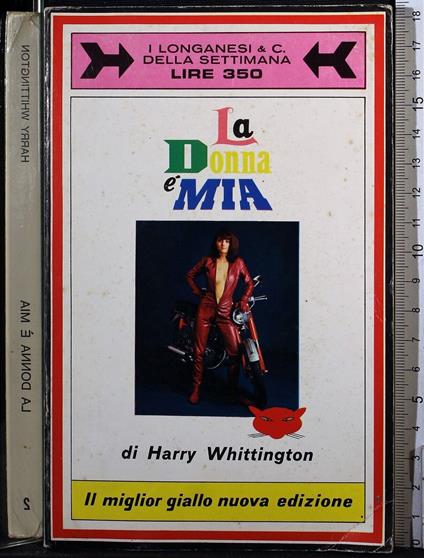 La donna è mia - Harry Whittington - copertina