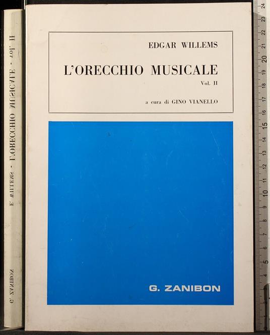 L' orecchio musicale. Vol 2 - Edgar Willems - copertina