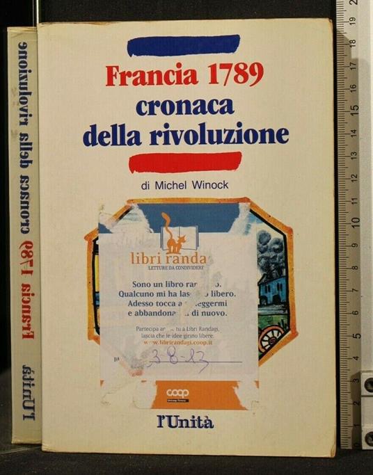 Francia 1789 Cronaca Della Rivoluzione - Michel Winock - copertina