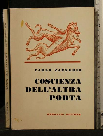 Coscienza Dell'Altra Porta - Carlo Zannerio - copertina